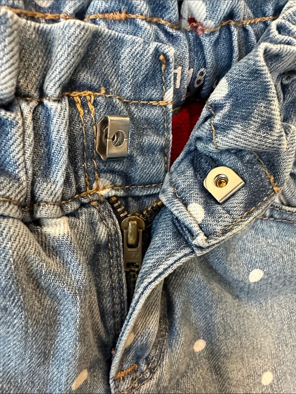 Baby Gap Minnie mouse fleece lined jeans